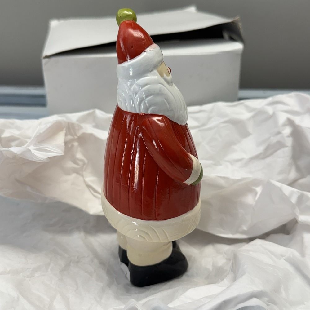 NEW Midwest Santa 6" Figurine Christmas Red Candy Cane Mini Snowman Statue - Picture 4 of 12
